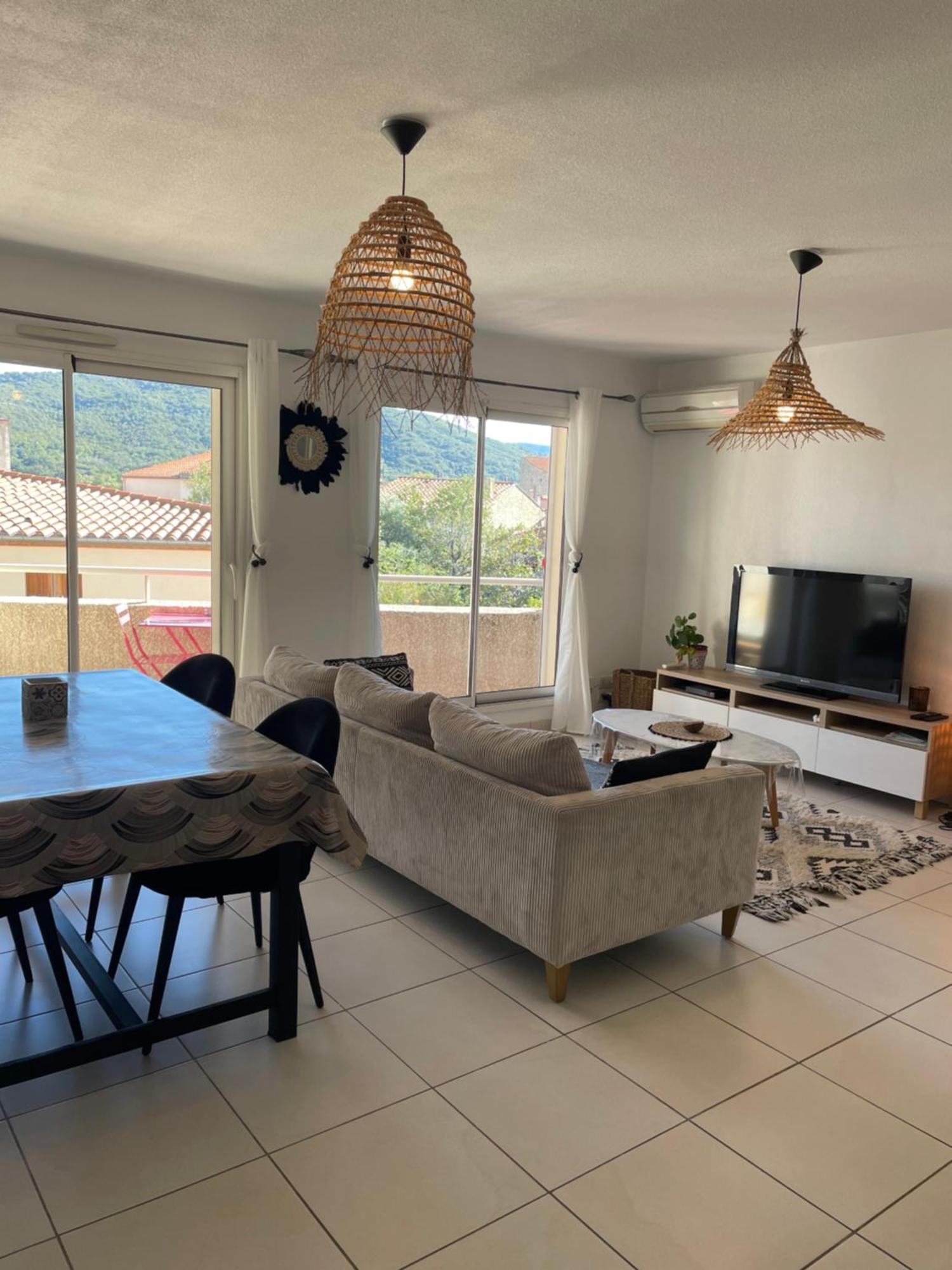 Appartement T3 Climatise,Balcon, Classe 3 Etoiles Le Boulou Dış mekan fotoğraf